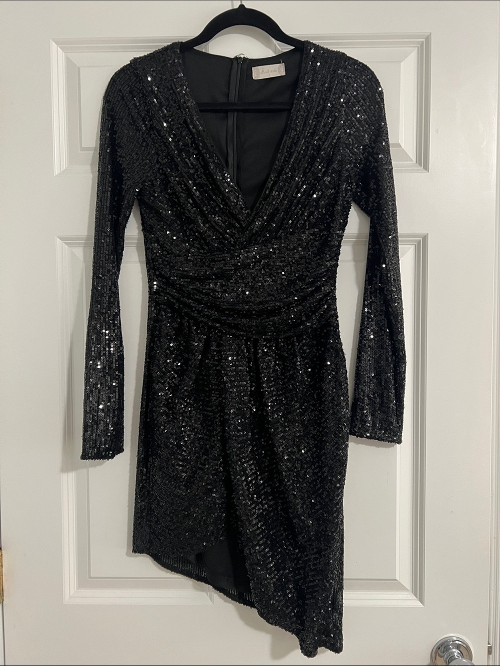Altar'd State Black Sequin Dress